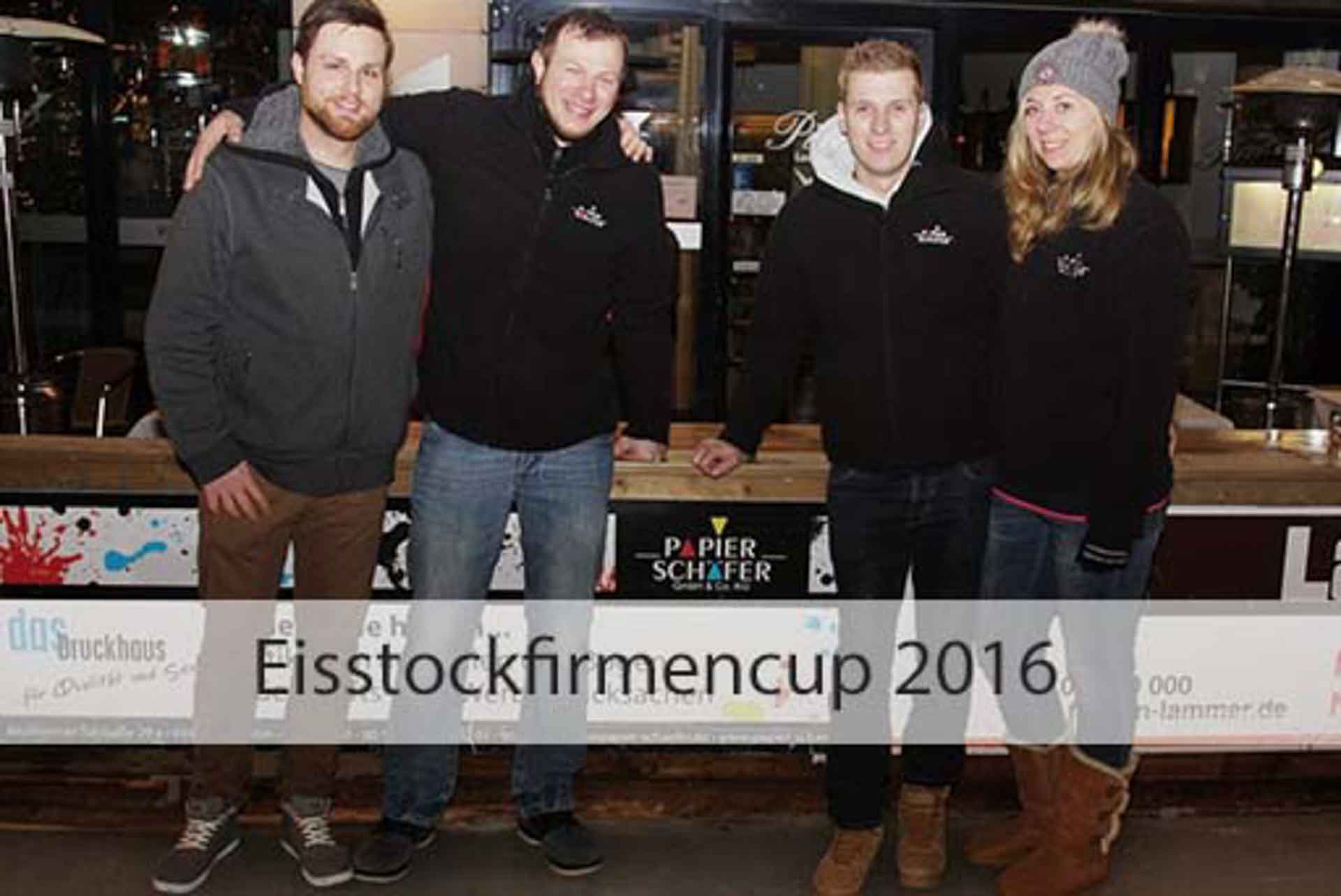 Eisstockfirmencup 2016 | Papier-Schäfer GmbH & Co. KG