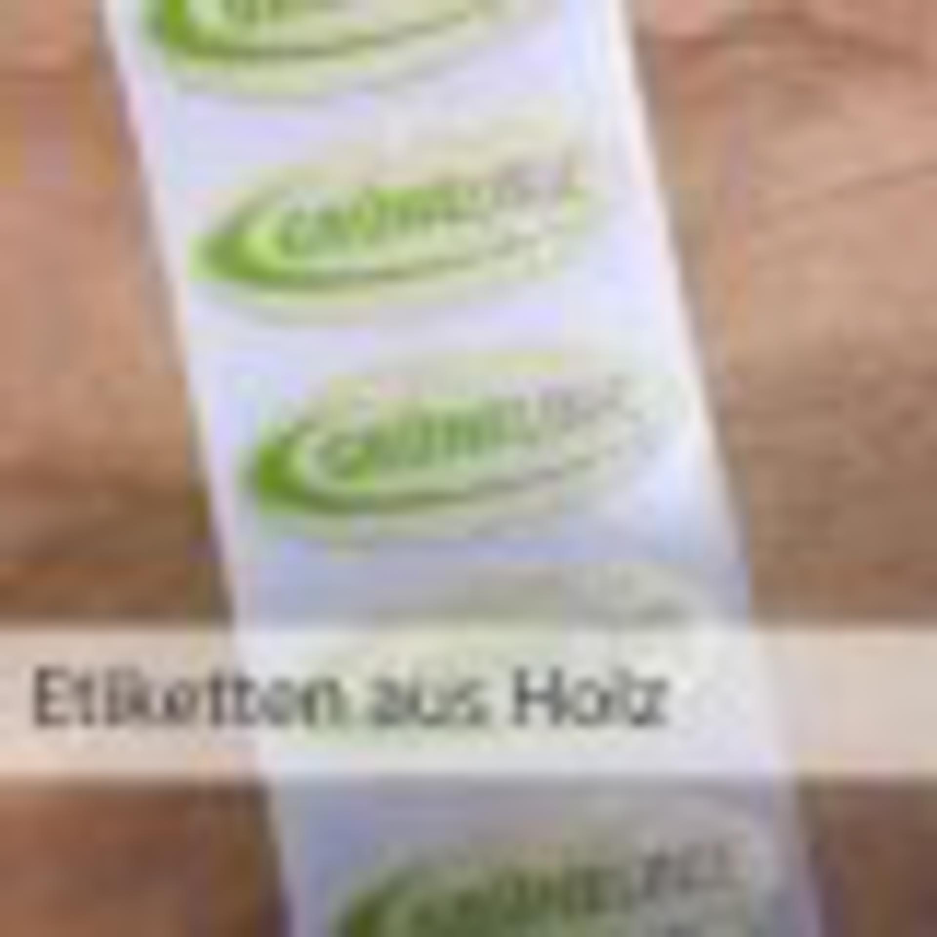 Etiketten aus Holz | Papier-Schäfer GmbH & Co. KG