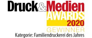 Druck und Medien Awards 2020 Gold Familiendruckerei des Jahres