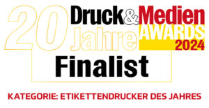 Druck und Medien Awards 2024 Finalist Etikettendrucker des Jahres